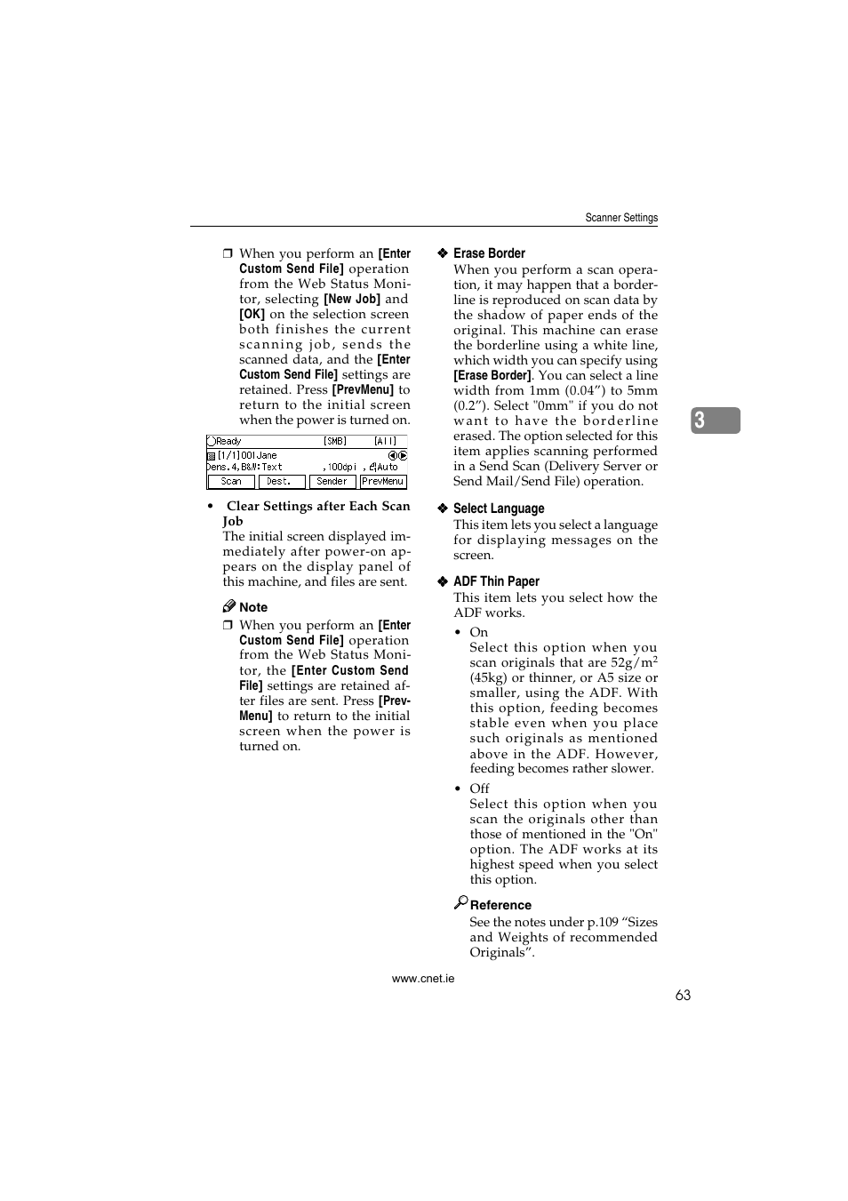 CNET ecopy Printer/Fax/Scanner/Copier User Manual | Page 71 / 222