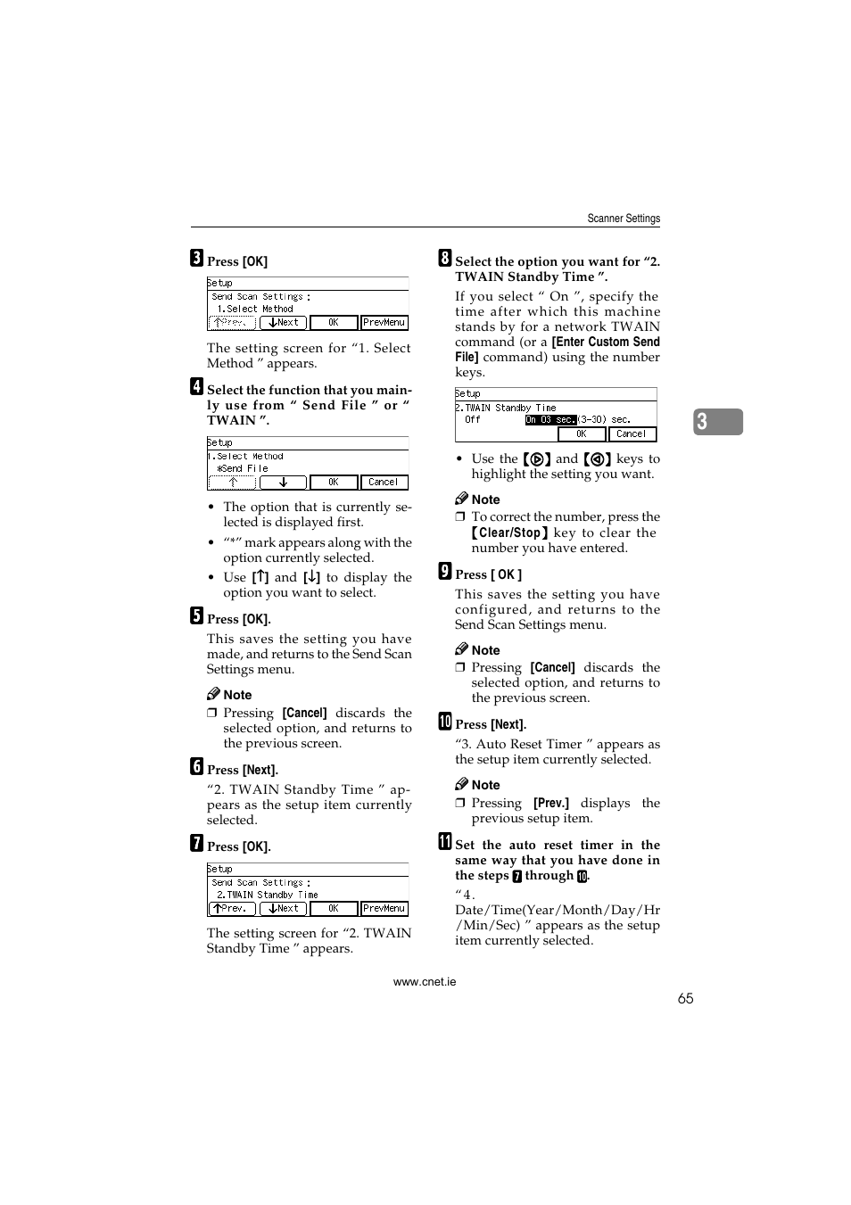 CNET ecopy Printer/Fax/Scanner/Copier User Manual | Page 73 / 222