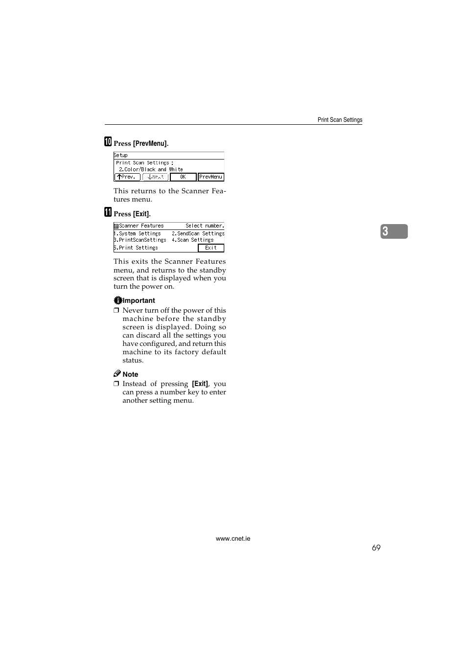 CNET ecopy Printer/Fax/Scanner/Copier User Manual | Page 77 / 222