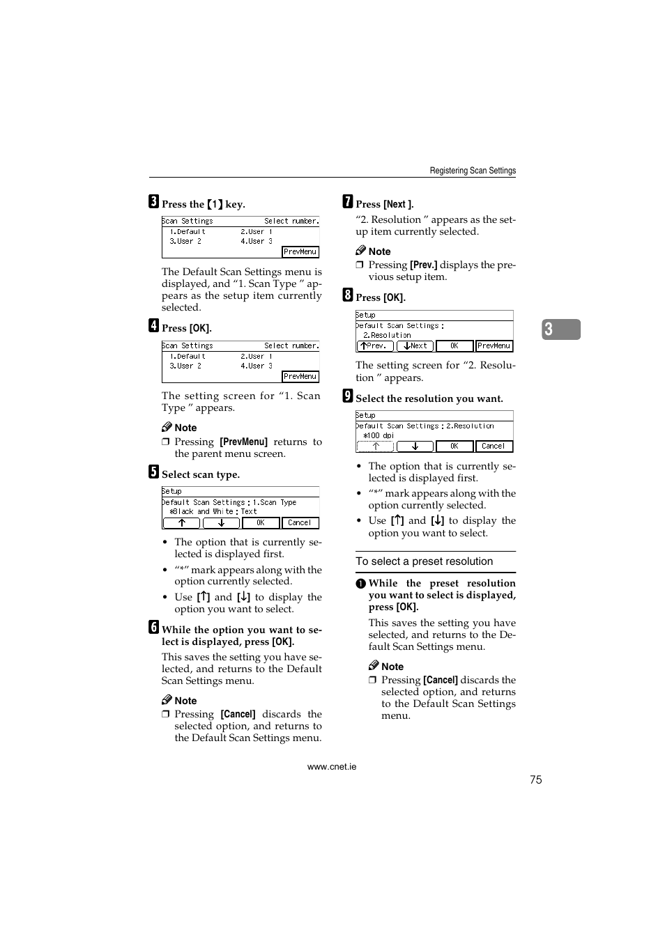 CNET ecopy Printer/Fax/Scanner/Copier User Manual | Page 83 / 222