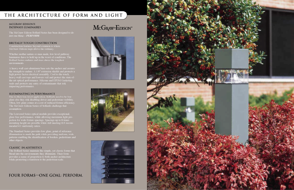 Cooper Lighting Bollard Series User Manual | Page 2 / 12