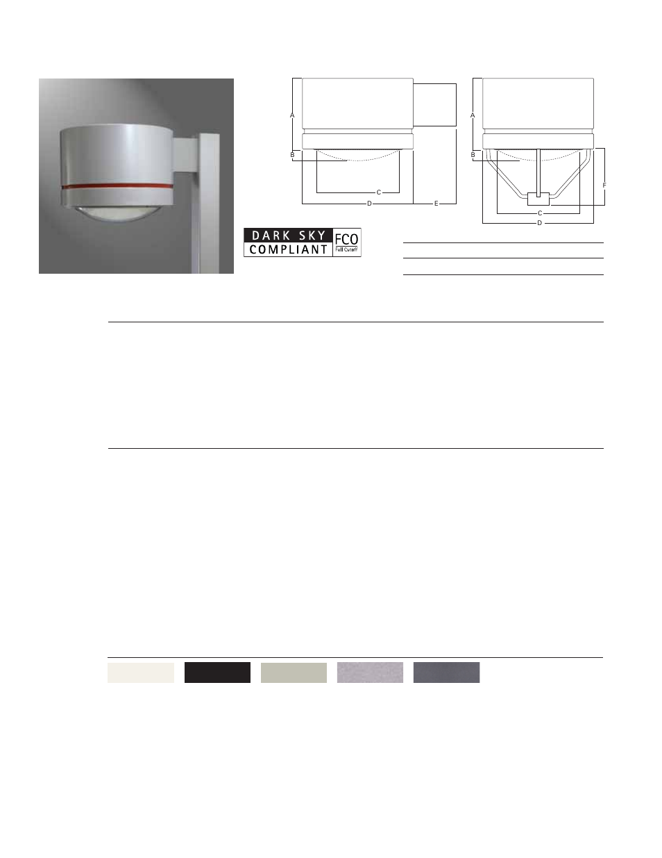 Cooper Lighting Galleria Round GRA25MWWXX User Manual | 2 pages