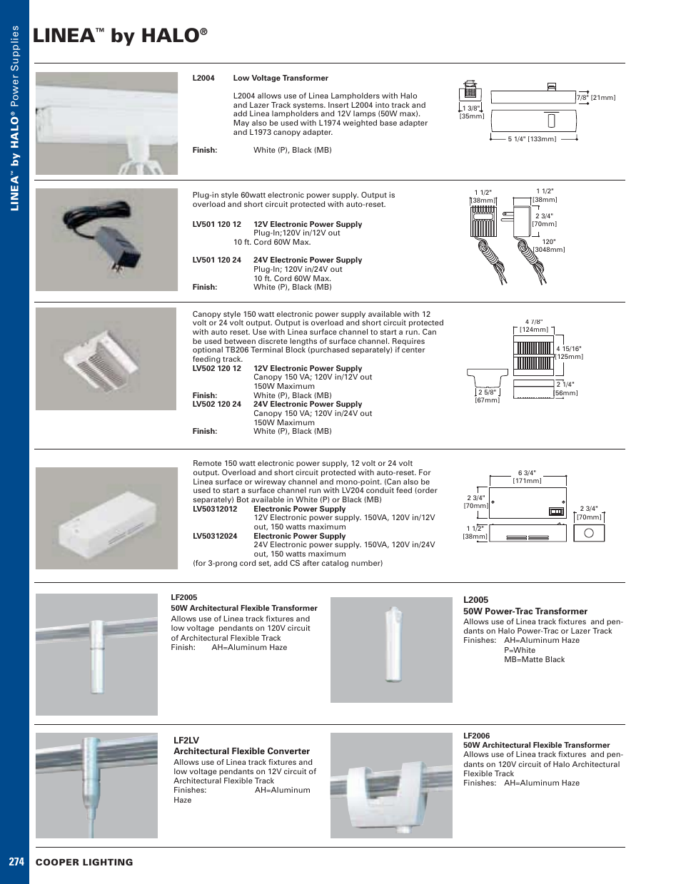 Cooper Lighting Line LF2006 User Manual | 1 page