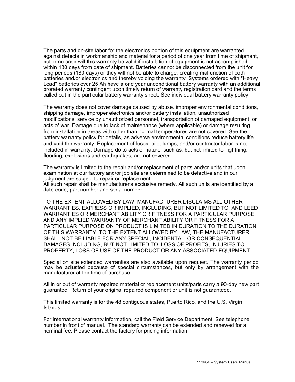 Limited warranty | Cooper Lighting Sure-Lites Lifeway II Series User Manual | Page 18 / 18