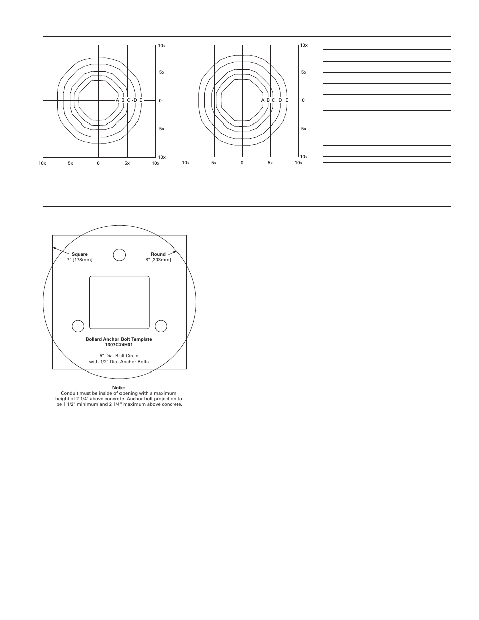 Cooper Lighting Bollard SBS100M12W366 User Manual | Page 2 / 2