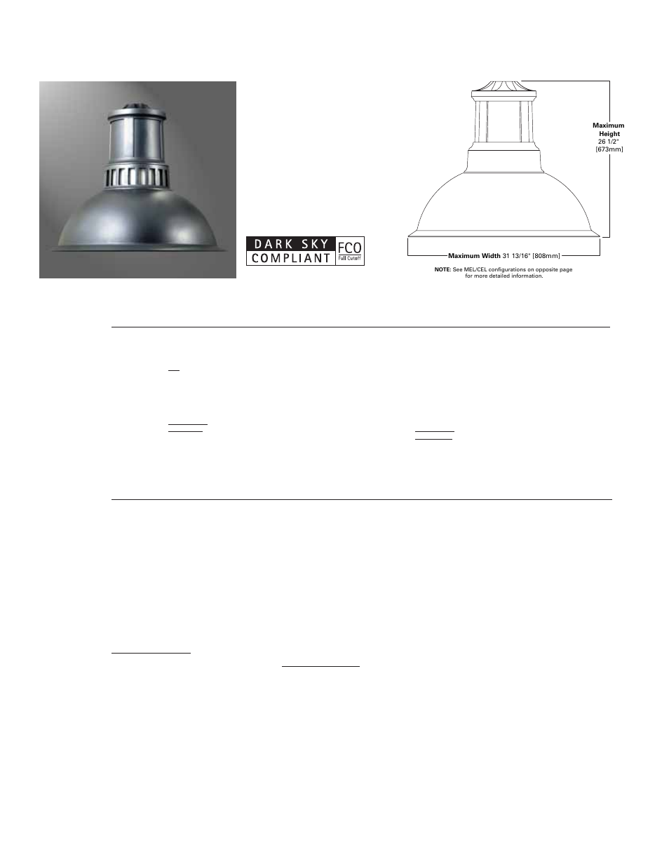 Cooper Lighting MEL25M User Manual | 4 pages
