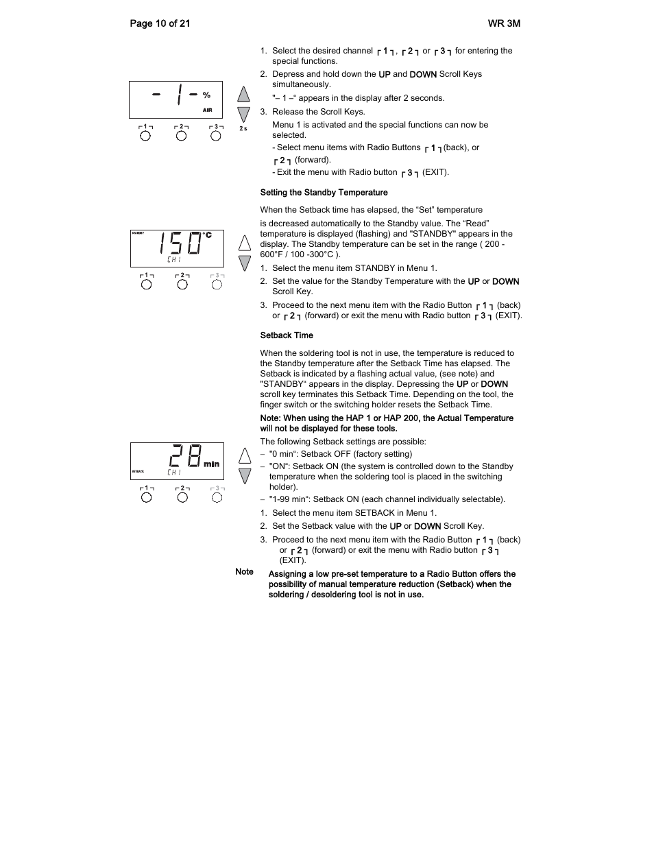 Weller WR 3M User Manual | Page 10 / 21