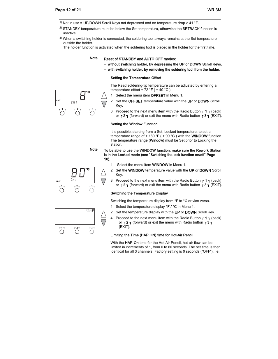 Weller WR 3M User Manual | Page 12 / 21