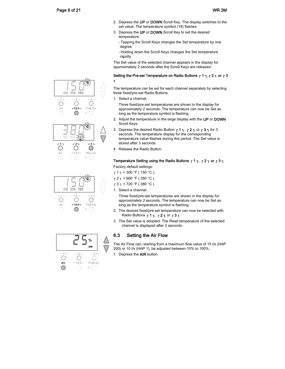 Weller WR 3M User Manual | Page 8 / 21