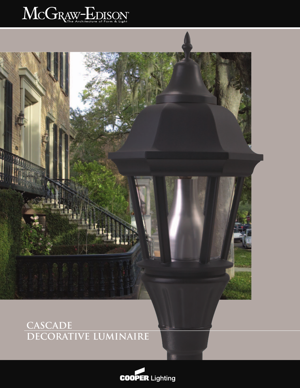 Cooper Lighting Cascade User Manual | 2 pages