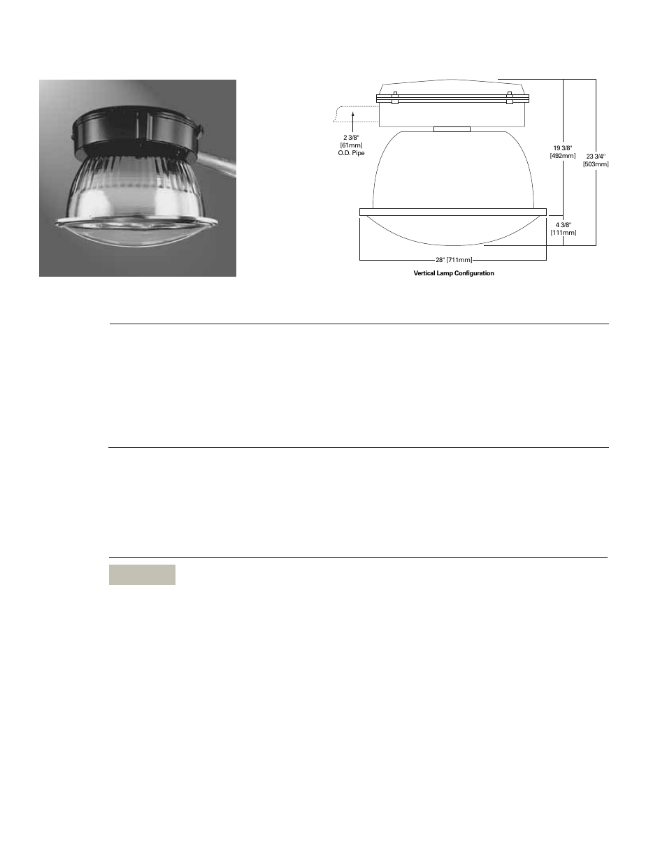 Cooper Lighting HMX High-Mast User Manual | 2 pages