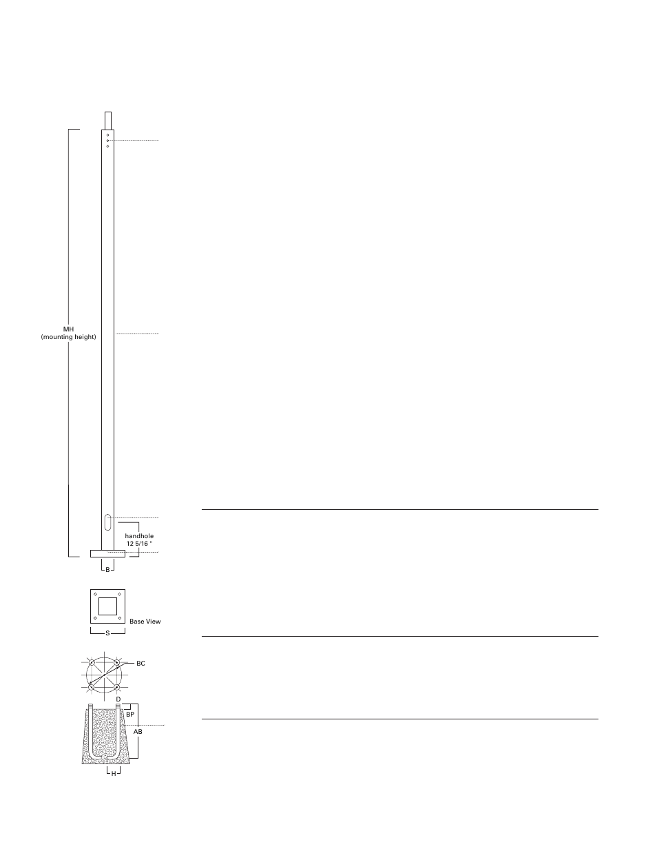 Cooper Lighting Square Straight Steel SSS User Manual | 2 pages