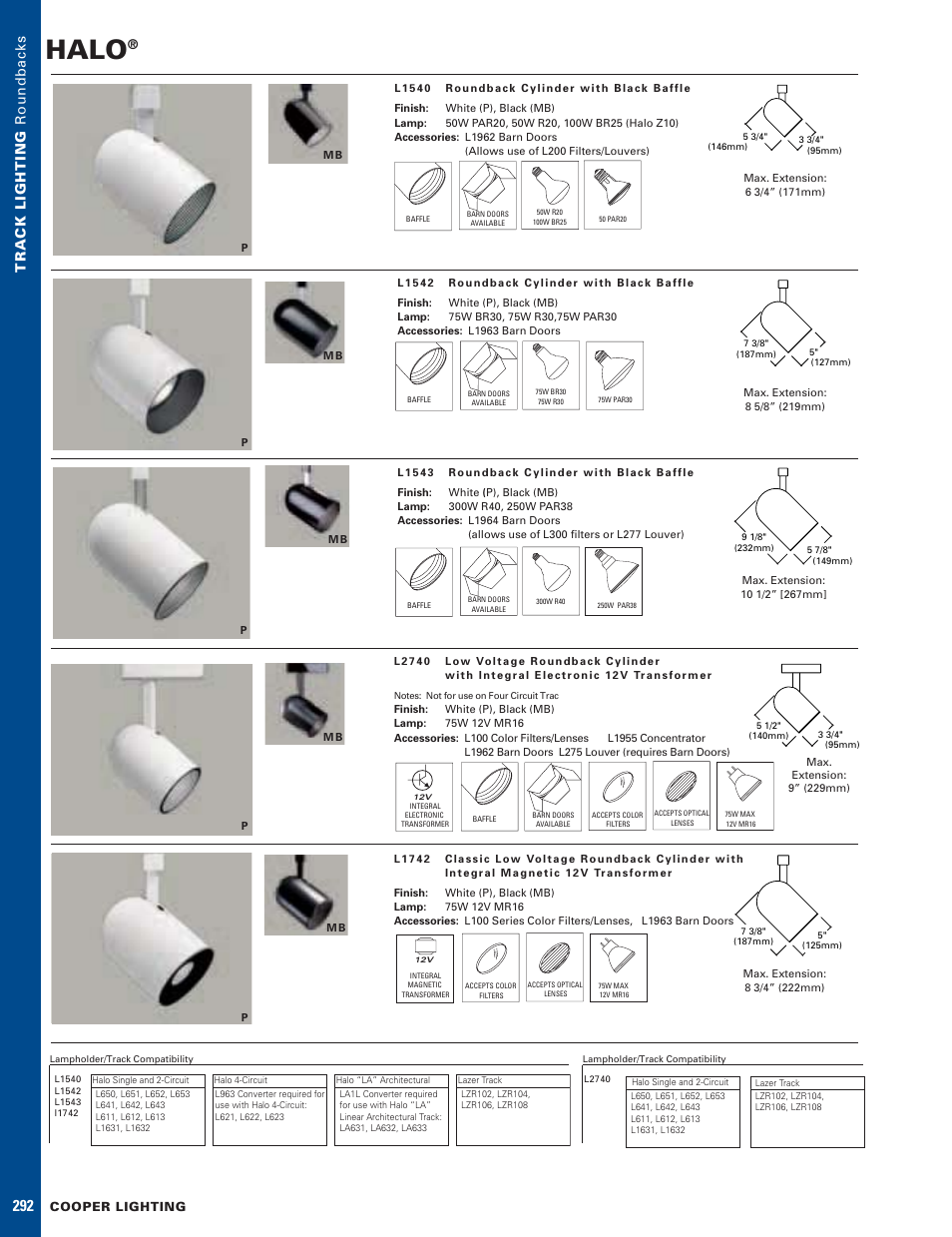 Cooper Lighting Halo L2740 User Manual | 1 page