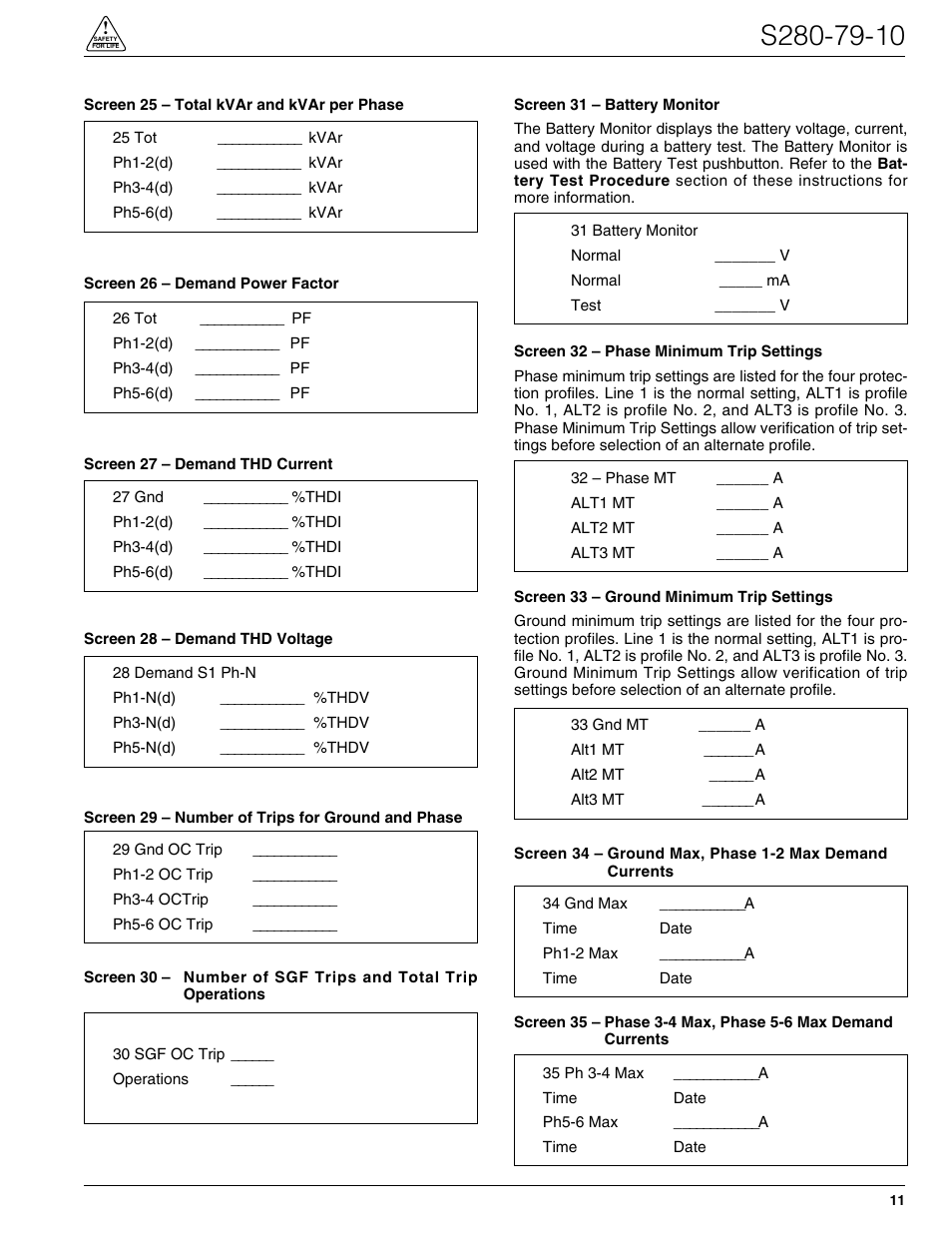 Cooper Lighting S280-79-10 User Manual | Page 11 / 56