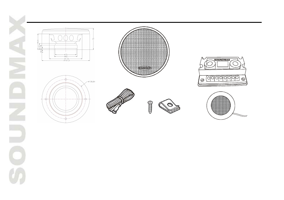 Description | SoundMax SM-CSM52 User Manual | Page 2 / 13
