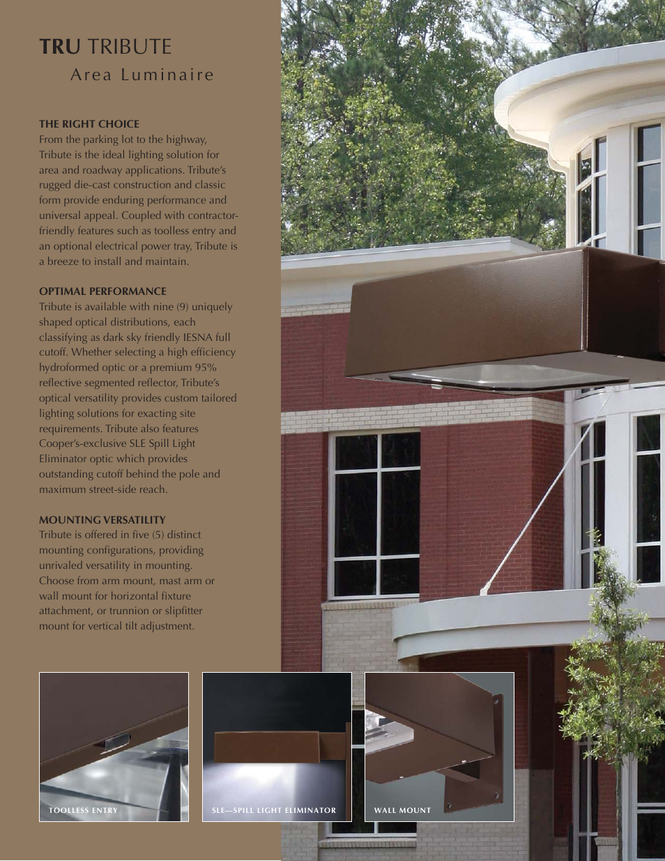 Tru tribute | Cooper Lighting Tribute User Manual | Page 2 / 8