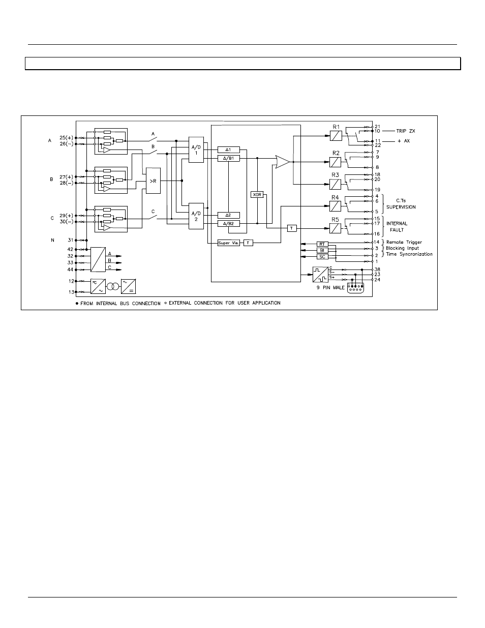 M-lib3 low impedance bus differential relay | Cooper Lighting Low Impedance Bus Differential Relay M-LIB3 User Manual | Page 34 / 36