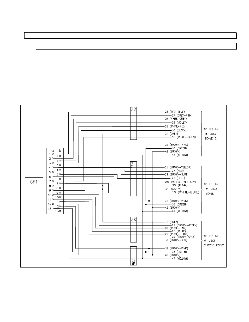 M-lib3 low impedance bus differential relay | Cooper Lighting Low Impedance Bus Differential Relay M-LIB3 User Manual | Page 8 / 36