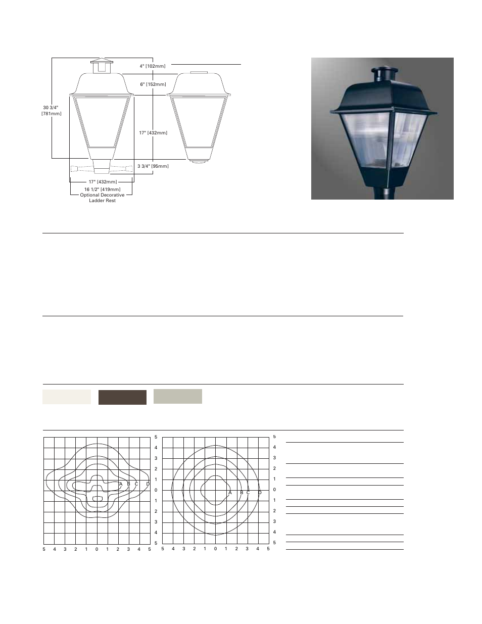 Cooper Lighting Traditionaire UTR50SR2554 User Manual | 1 page