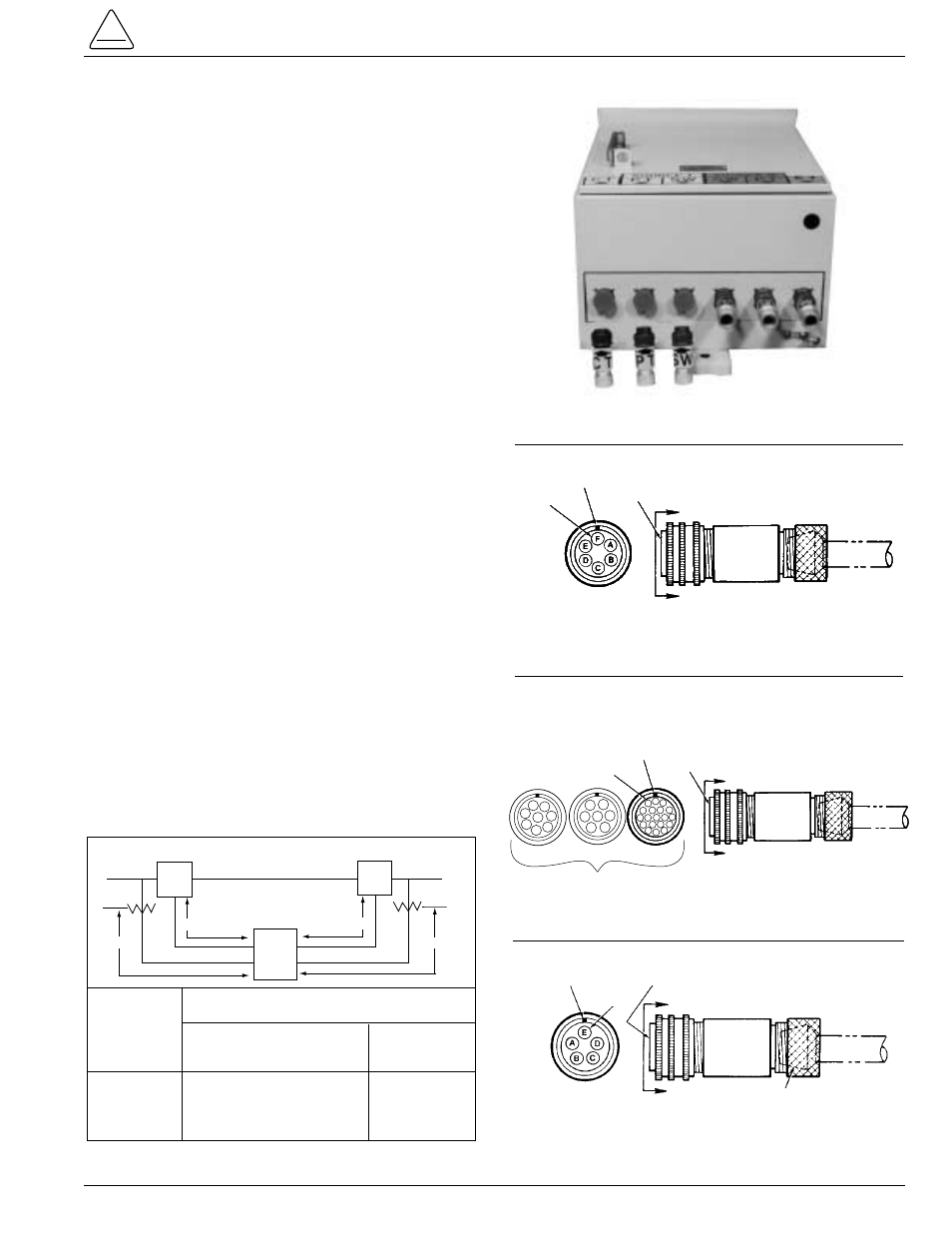 Interconnecting cables, Switch cable, Potential transformer cable | Figure 11. switch cable plugs for pst-6 and pst-9 | Cooper Lighting S260-75-1 User Manual | Page 13 / 44