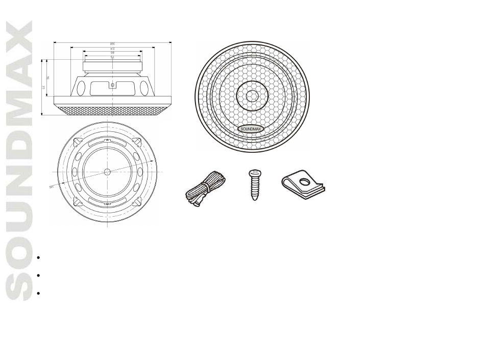 SoundMax SM-CSE503 User Manual | Page 2 / 9