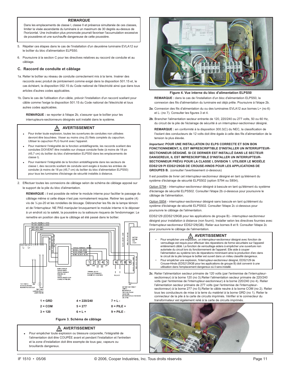 Cooper Lighting ELPS502 User Manual | Page 11 / 24