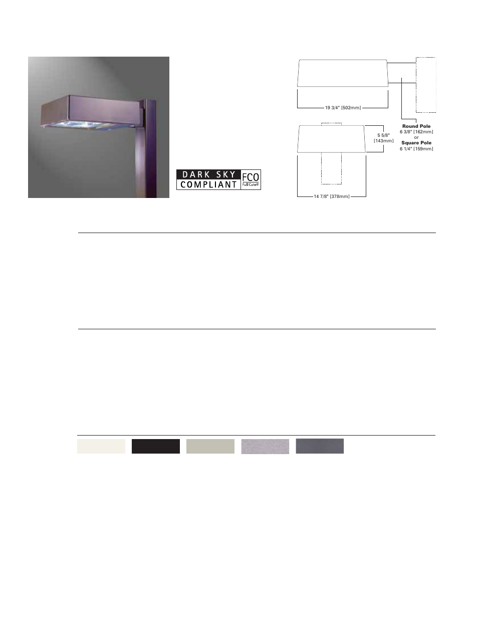 Cooper Lighting Concourse III UCS10SR223D4 User Manual | 2 pages