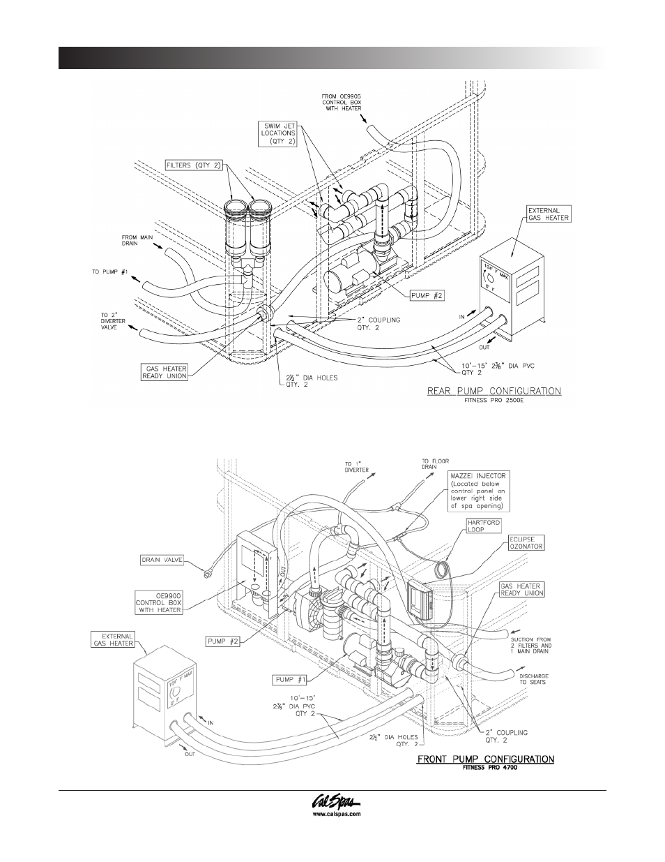 Preparing for your new portable spa | Cal Spas 6300 User Manual | Page 10 / 52