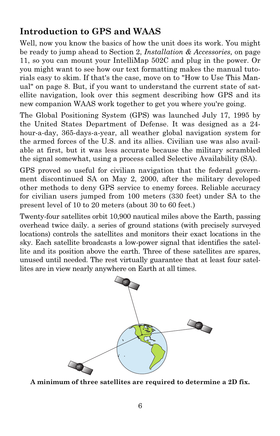 Introduction to gps and waas | Eagle Electronics 502C User Manual | Page 12 / 136