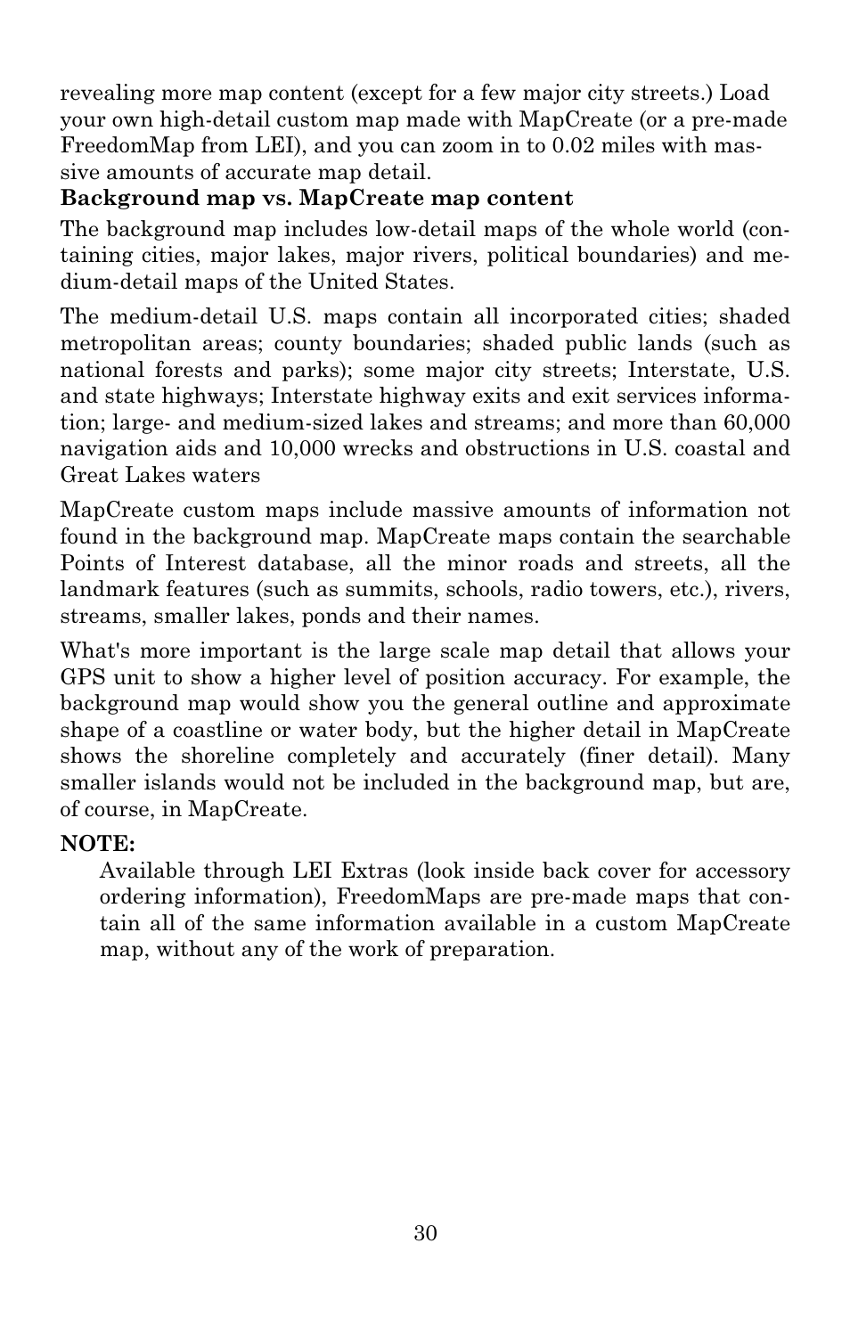 Eagle Electronics 502C User Manual | Page 36 / 136