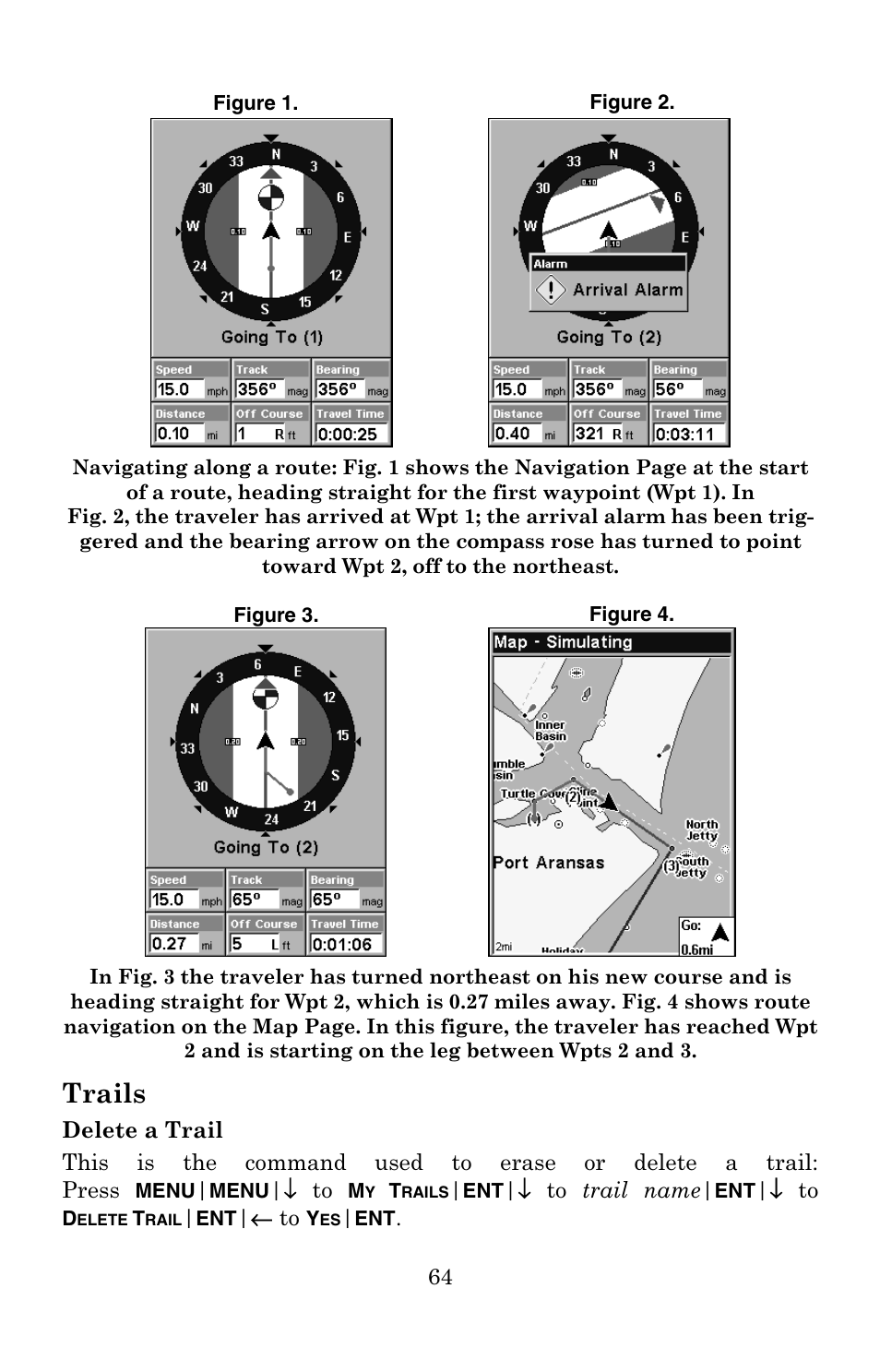 Trails | Eagle Electronics 502C User Manual | Page 70 / 136