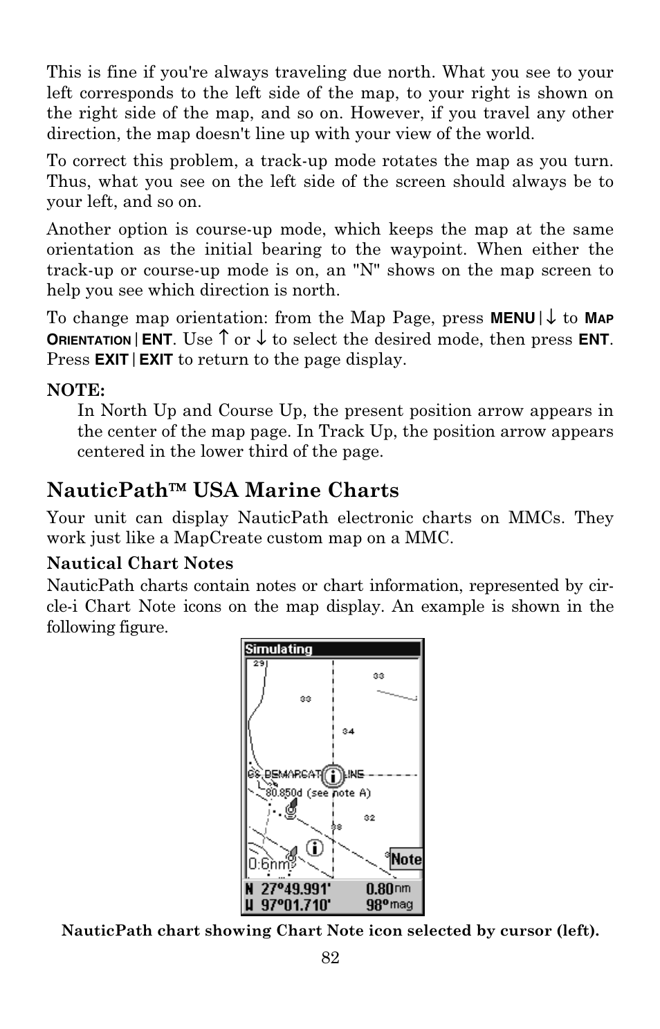 Nauticpath  usa marine charts | Eagle Electronics 502C User Manual | Page 88 / 136