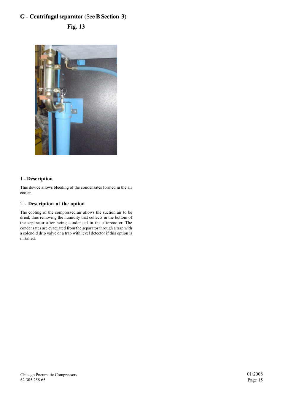 Chicago Pneumatic CPVS 40 User Manual | Page 15 / 24