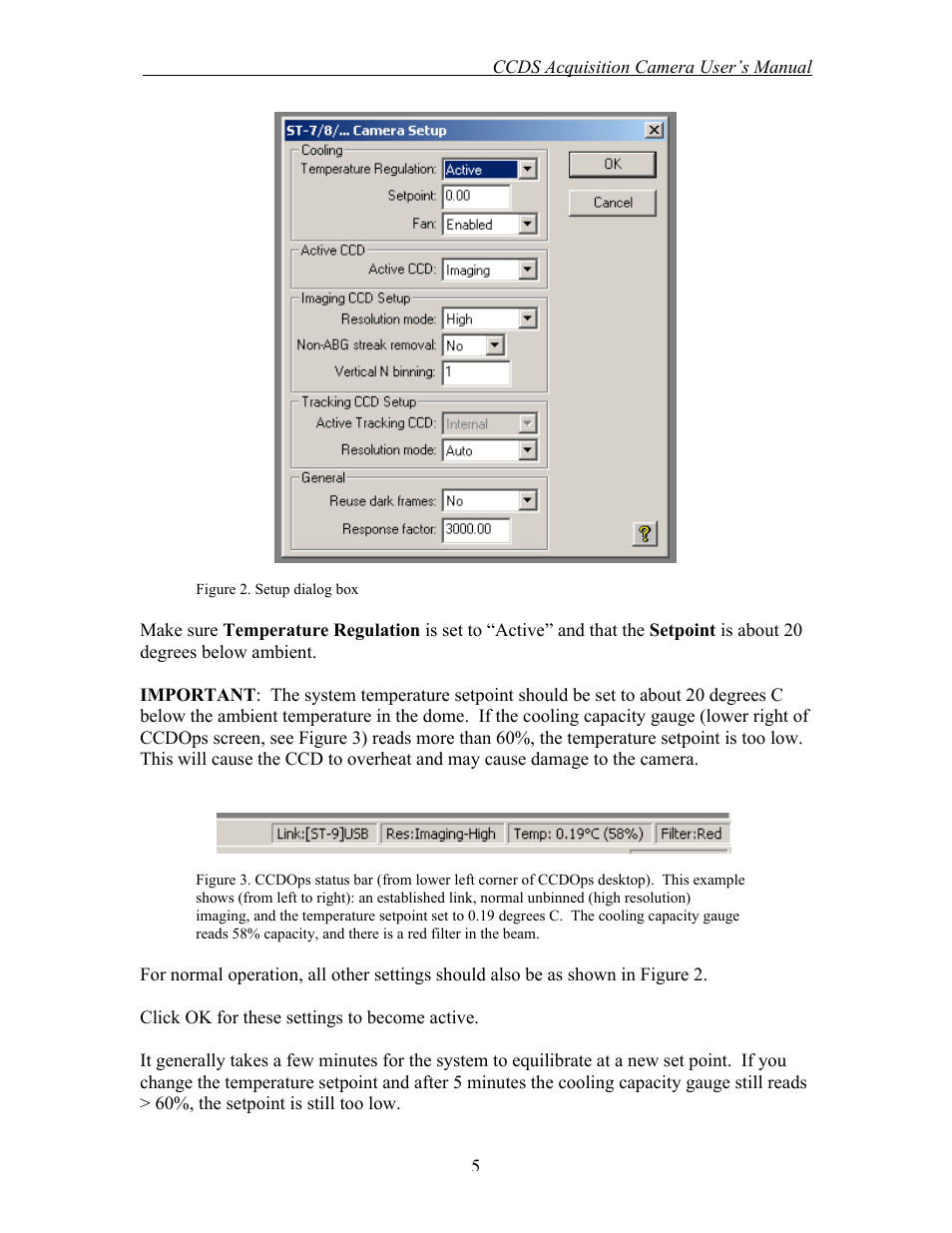 Curtis Computer Acquisition Camera CCDS User Manual | Page 5 / 14