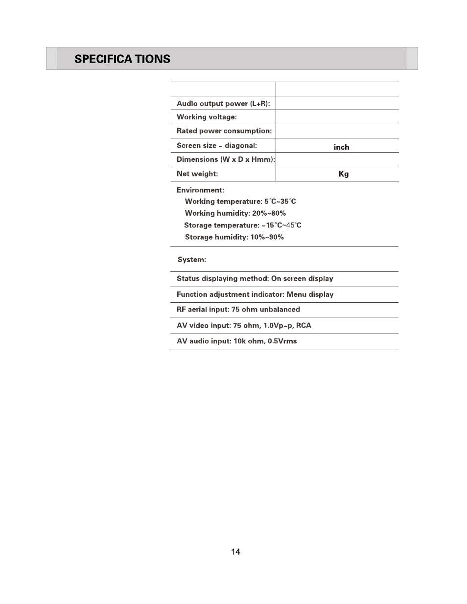 Curtis Computer LCD1701A User Manual | Page 17 / 17