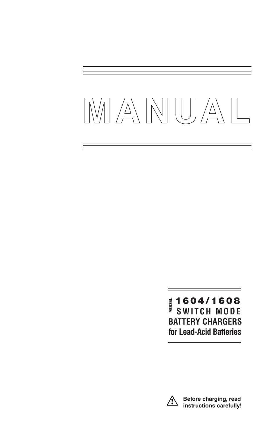 Curtis Computer 1608 User Manual | 12 pages