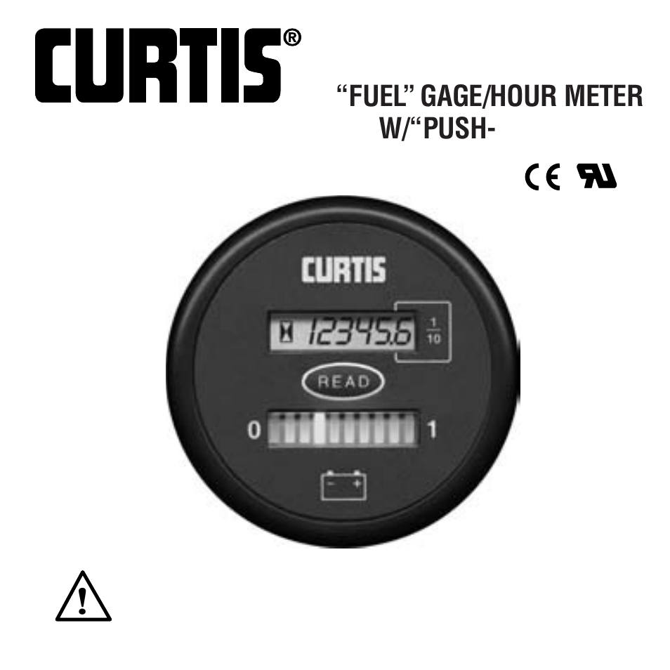 Curtis Computer 833 User Manual | 21 pages