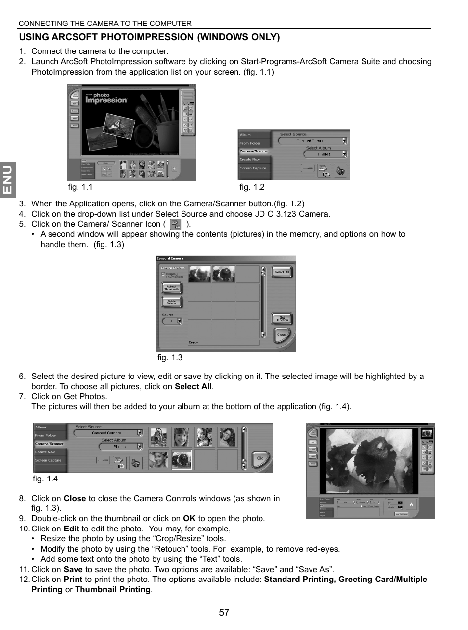 Concord Camera JD C3.1z3 User Manual | Page 58 / 75