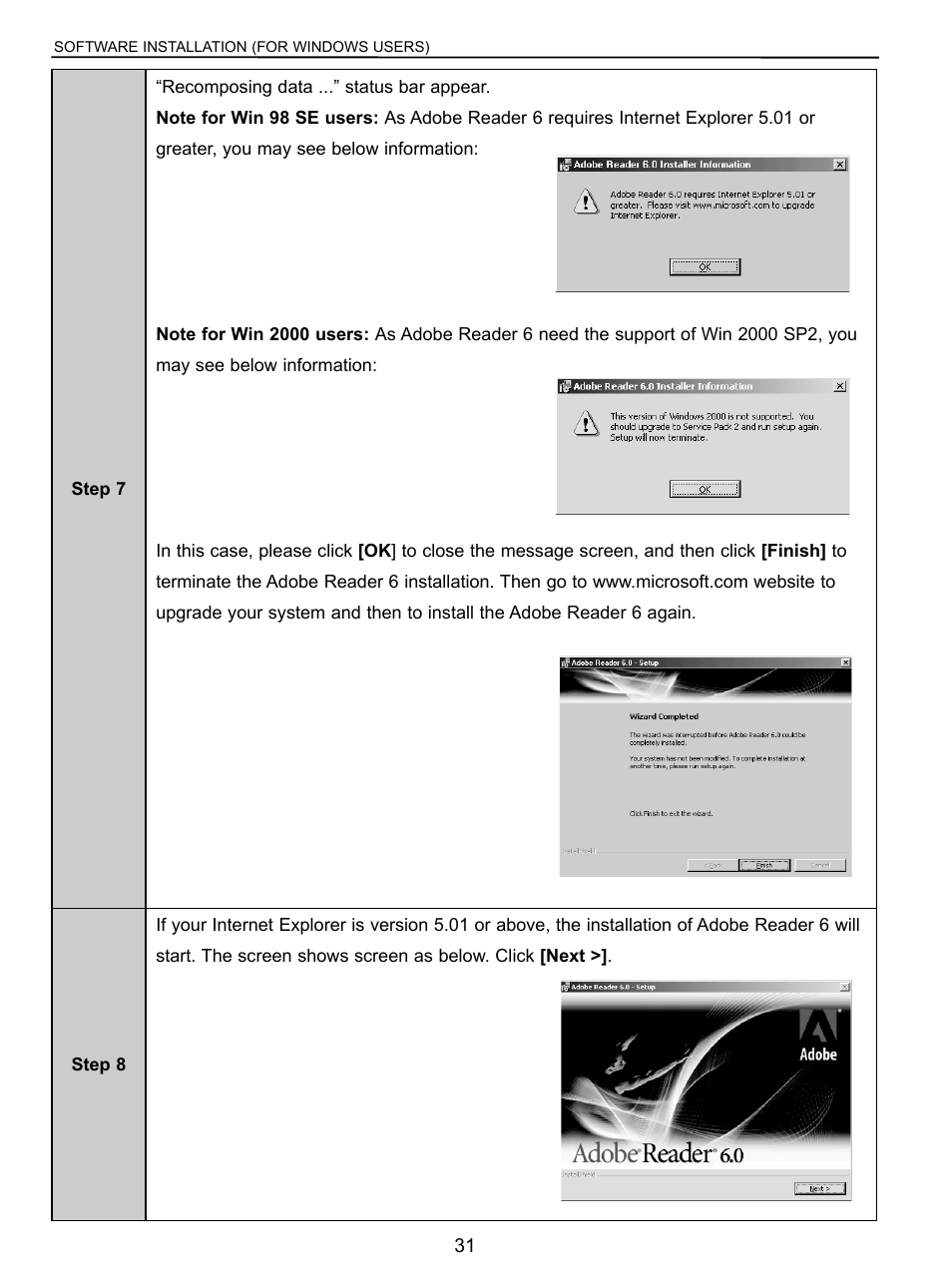 Concord Camera 3043 User Manual | Page 32 / 50