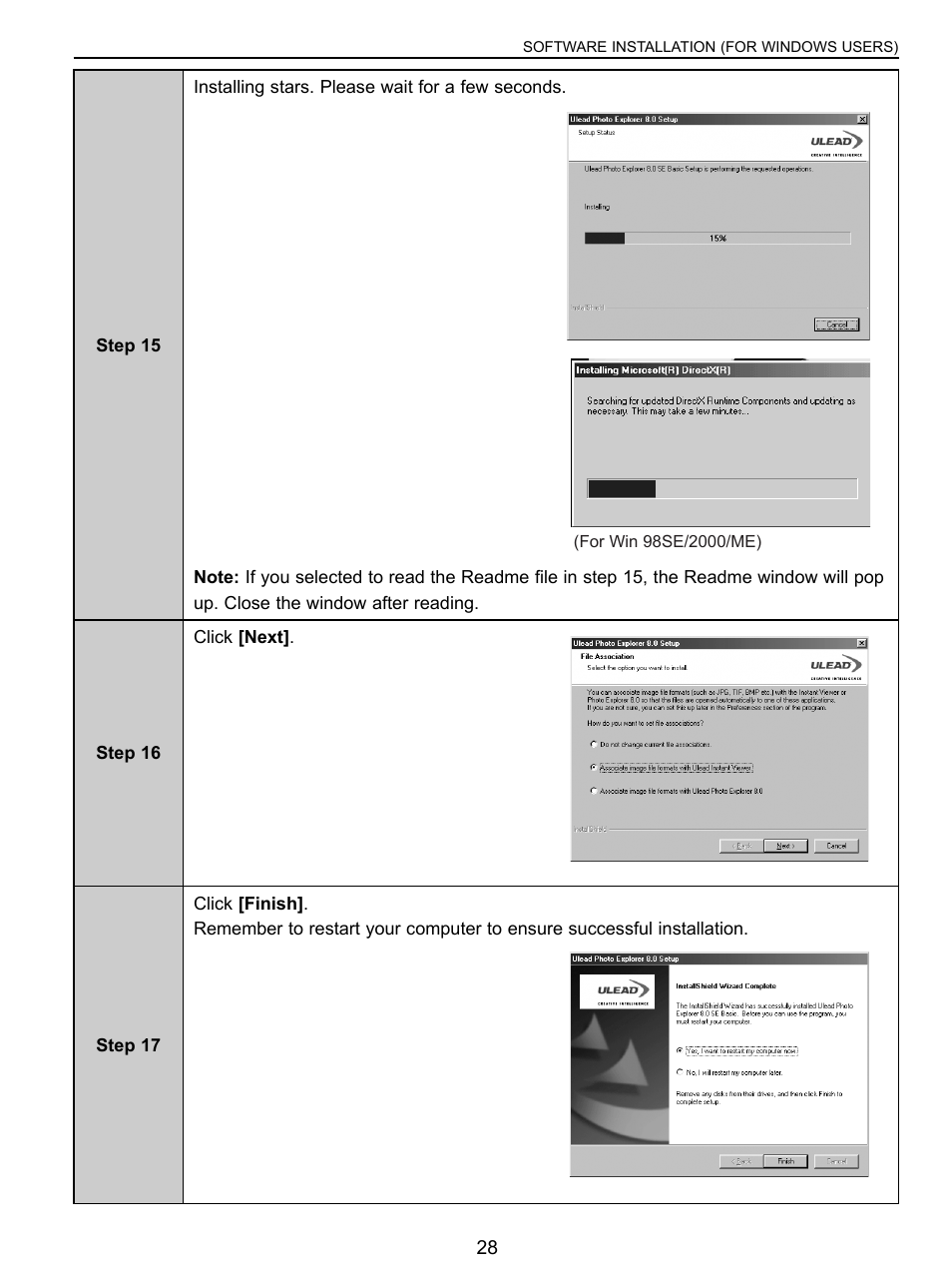 Concord Camera C 3.1 SL User Manual | Page 29 / 50