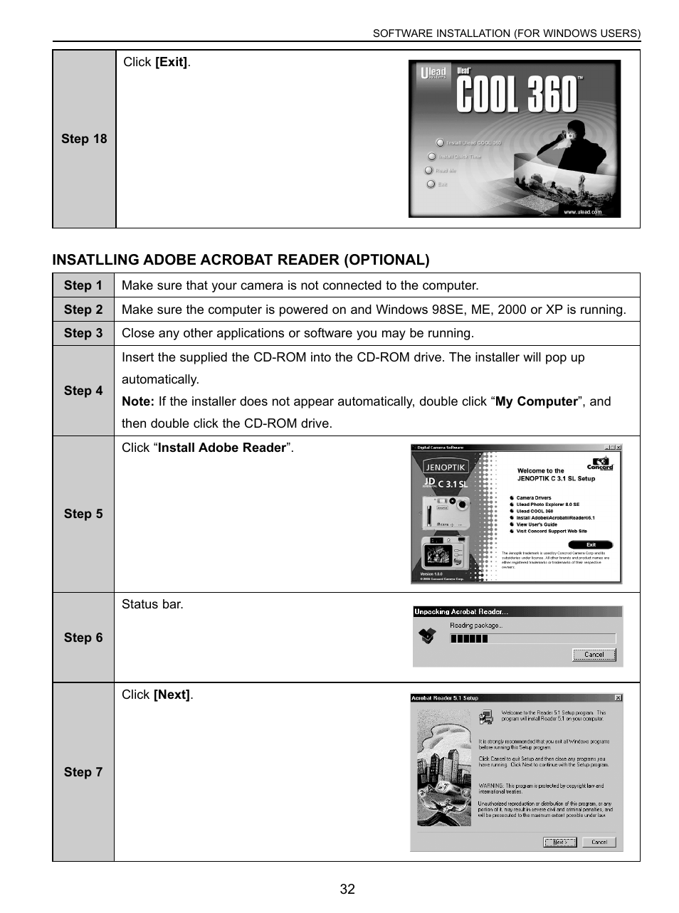 Concord Camera C 3.1 SL User Manual | Page 33 / 50