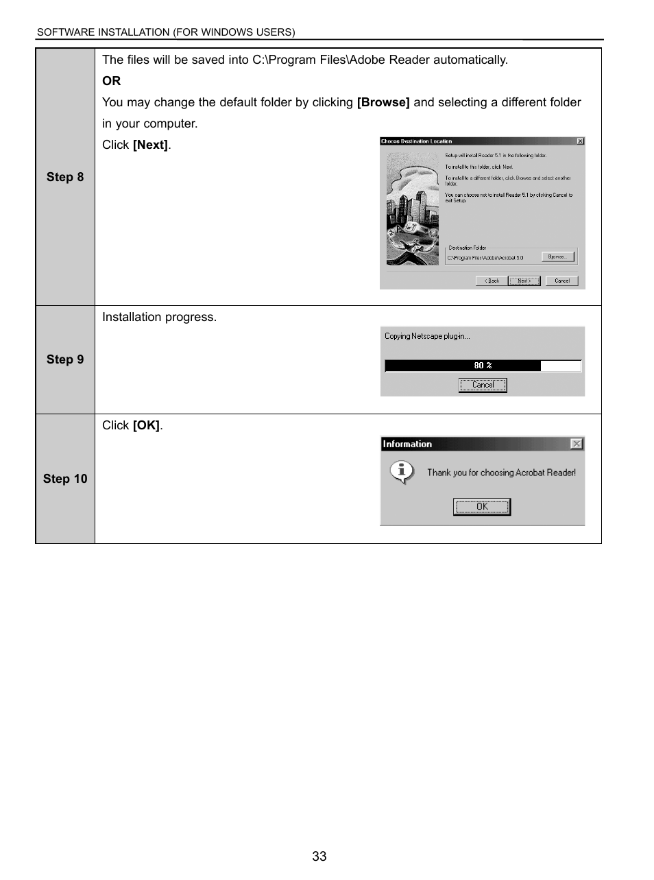 Concord Camera C 3.1 SL User Manual | Page 34 / 50