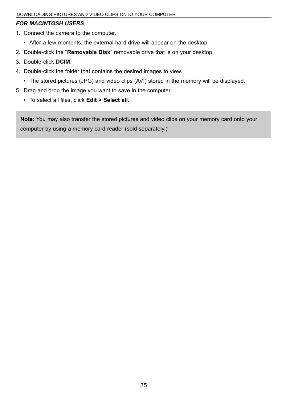 Concord Camera C 3.1 SL User Manual | Page 36 / 50