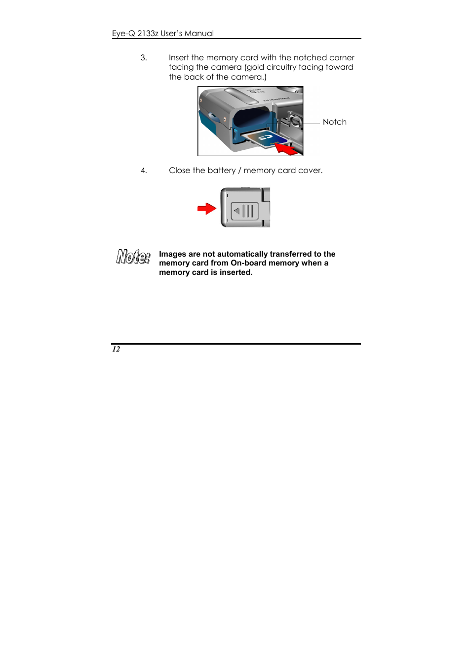 Self-timer | Concord Camera Eye-Q 2133z User Manual | Page 16 / 60