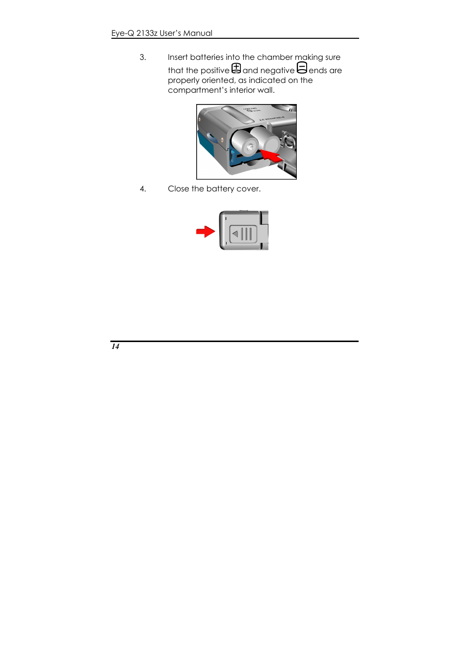 Concord Camera Eye-Q 2133z User Manual | Page 18 / 60