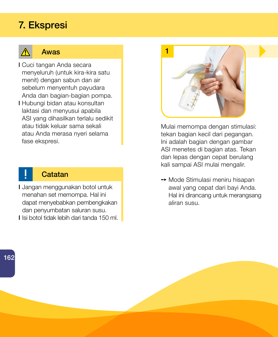 Ekspresi | Medela Harmony User Manual | Page 162 / 172