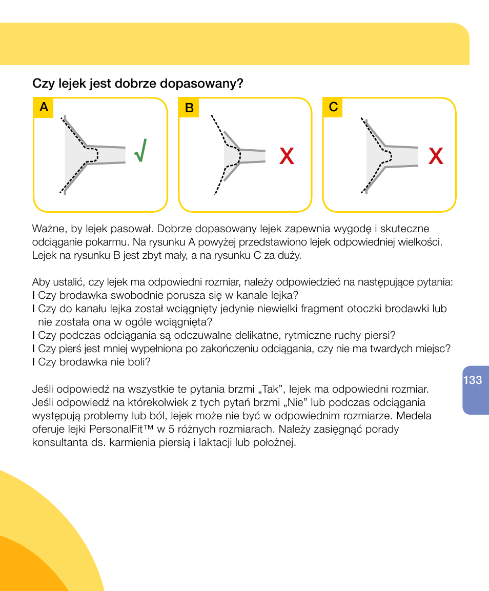 Medela Harmony User Manual | Page 133 / 144