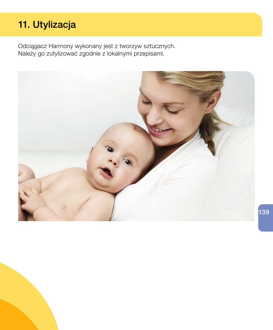 Utylizacja | Medela Harmony User Manual | Page 139 / 144