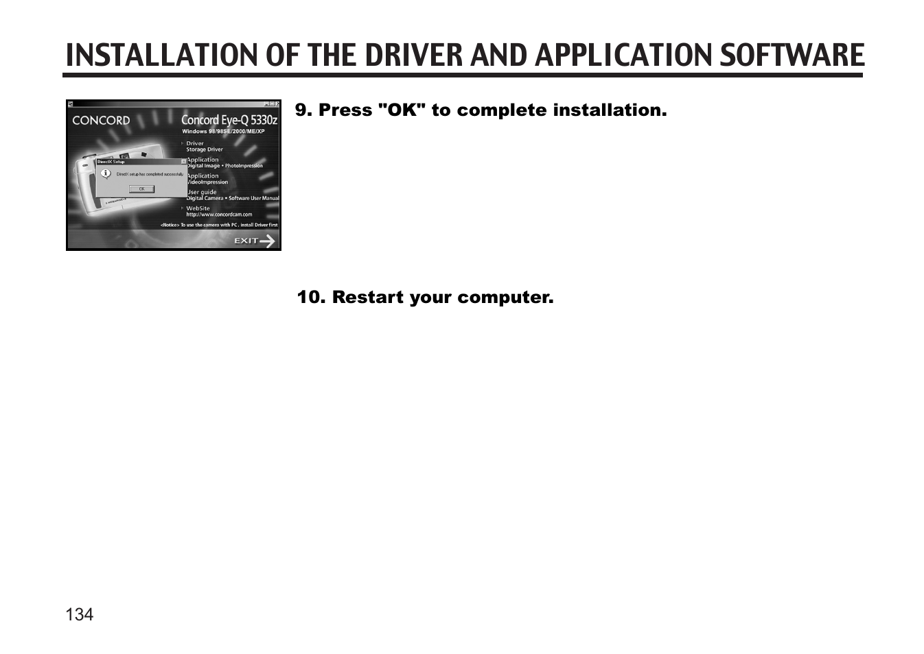 Concord Camera 5330z User Manual | Page 134 / 165