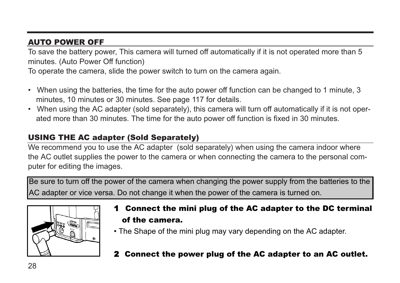 Concord Camera 5330z User Manual | Page 28 / 165